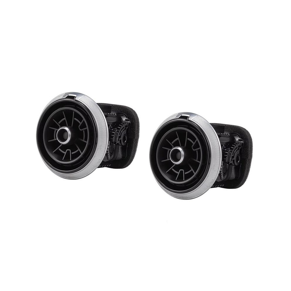 2Pcs Dashboard Louver Airvent Air Condition Vent Grille For A3 S3 Rs3 Sportback 8V 2017-2021 81A820901b Black/Silver 6032810490751