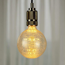 Lot de 2 ampoules LED Edison E27 3W à filament rétro