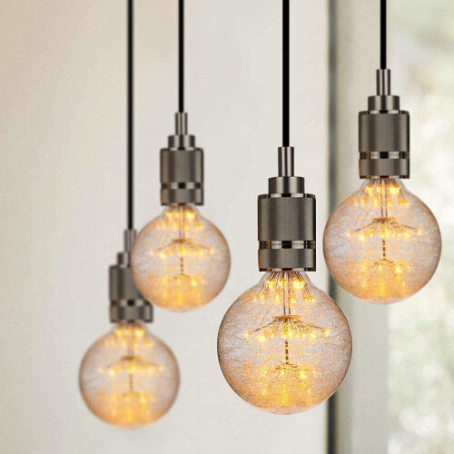LED Edison-lampa E27 3W varmgul 2