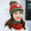 Conjunto de gorro e cachecol de inverno feminino Windfall, em tricô, macio e quente, com forro de lã e pompom. 4