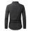 Solid Lapel Button Long Sleeve Blouse for Business Wear 3
