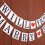 „Heirate mich“-Banner, dekorative Papiergirlande, 1 Set 7