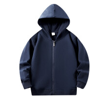 Baby Kids Hoodies met lange mouwen en ritssluiting in effen kleur, sweatshirts, top, unisex, zachte jas/blouse met zakje, maat 5-6T
