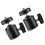 Masteelf 2-Pack Mini Tripod with 1/4" Threaded Mount 360 Degree Rotation for Camera Camcorder 6