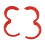 NEO Anillo protector de hélice, TPE Rojo 10 g 5
