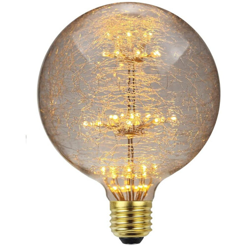 Lot de 2 ampoules LED Edison E27 3W 2300K 1