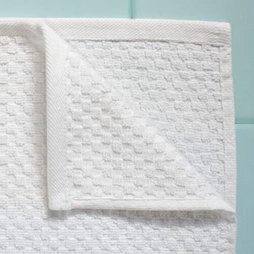 - Σετ Euro Spa 4 πολυτελών πετσετών μπάνιου με ύφανση waffle, μεγάλου μεγέθους από καθαρό 1