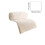 AuroraX Beige Flannel Throw Blanket 127x152cm 3