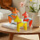 Statue de cheval en pin, décoration rétro-minimaliste, 14 cm 4