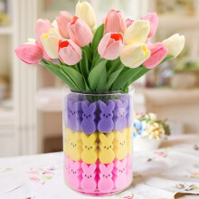 Juego de rellenos para jarrones con conejitos de Pascua Peeps (45 piezas)