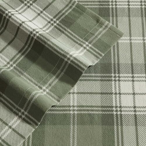 Ensemble de draps en flanelle de coton, format king 2
