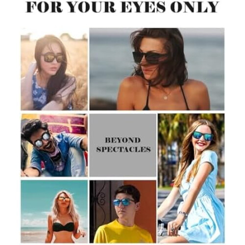 Γυαλιά ηλίου Polarized για άνδρες, γυναίκες, κλασικό ματ μαύρο σκελετό, προστασία UV, 3 2