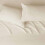 Microfiber Bed Sheet Set Full Beige 4-Piece 3