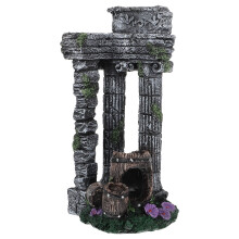 1 pieza de adorno decorativo de pilar romano para pecera, accesorio para acuario