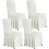 Stretch-Esszimmerstuhlhussen, 4er-Set – Beige 1