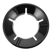 Husă pentru aragaz pe gaz pentru gătit în wok – metal negru