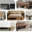 Elevadores de cama reforçados de 10 polegadas (pacote com 4, pretos) – 8 ou 9,8 polegadas de altura, compatíveis com camas, escrivaninhas, mesas, 6