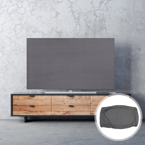 Premium Dark Grey TV Cover for Indoor Use Polyester Material 1