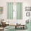 Sage Linen Curtains 52x68 in, Light Filtering, Bronze 2
