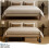 Elevadores de cama reforçados de 10 polegadas (pacote com 4, pretos) – 8 ou 9,8 polegadas de altura, compatíveis com camas, escrivaninhas, mesas, 5