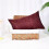 Conjunto de 2 capas de almofada decorativas douradas e pretas, 30x50cm 4