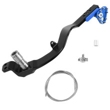 Adjustable Length Forged CNC Rear Brake Lever Brake Pedal for CRF250L /LS / Rally 2021-2024 Black with
