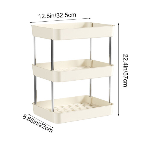 Three Tier Cup Storage Rack, Table Top Cup Holder Organizer, Water Coffee Tea Set Display Stand for Dining Room, Kitchen 2