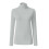 Damen Langarm-Tops mit Stehkragen, Basic-Stretch-Leichtgewicht-Unterhemden 2