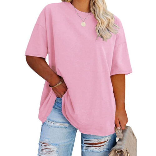 Γυναικεία μπλουζάκια μεγάλων μεγεθών, oversized μπλουζάκια, καλοκαιρινά τοπ με μισά