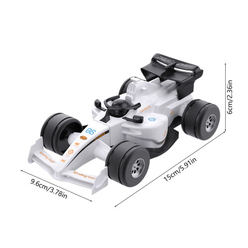 1: Παιχνίδι αγωνιστικού αυτοκινήτου F1 με τράβηγμα 32 κλιμάκων για παιδιά, πλαστικό 2