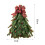 Couronne de Noël artisanale pour porte d'entrée 2