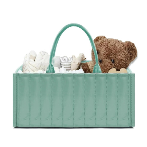 1 πακέτο Diaper Caddy Organizer - Φορητό καλάθι αποθήκευσης με λαβή, τσάντα αποθήκευσης και