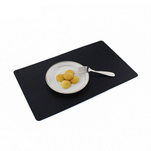 Silikon-Tischset 36,5 x 22 cm, erhöhter Rand