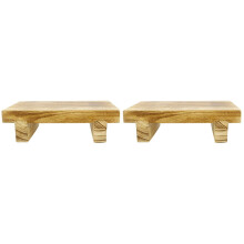 Ensemble de tabouret marchepied pour adulte, repose-pieds pratique pour bureau, 2 pièces