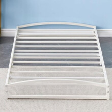 Metal Platform Bed Frame, Mattress Foundation, Heavy Duty Iron Slat Support Bed, No Box Spring Needed, Easy Assembly