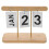 OUNONA Ημερολόγιο γραφείου από σίδερο και χαρτόνι για οικιακή χρήση με σχέδιο 6