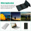 Xhy solcellepanel 20W sammenleggbar powerbank 7