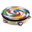 Tambor de percussão manual de madeira colorida de 8 polegadas, ideal para crianças. 1