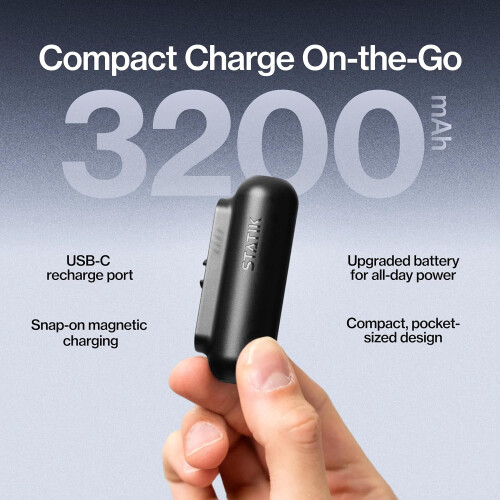 Φορητός φορτιστής Snap-N-Charge Mini Powerbank, φορητός φορτιστής μπαταρίας Compact Powerbank 1