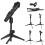 Verbeterde verstelbare tafelmicrofoonstandaard met microfoonclip. Microfoondiameter: 1,7 inch (K3R4). 2