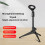 Verbeterde verstelbare tafelmicrofoonstandaard met microfoonclip. Microfoondiameter: 1,7 inch (K3R4). 6