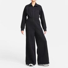 Liquidação! Macacão feminino lulshou, modelo longo casual liso com zíper e sem mangas.