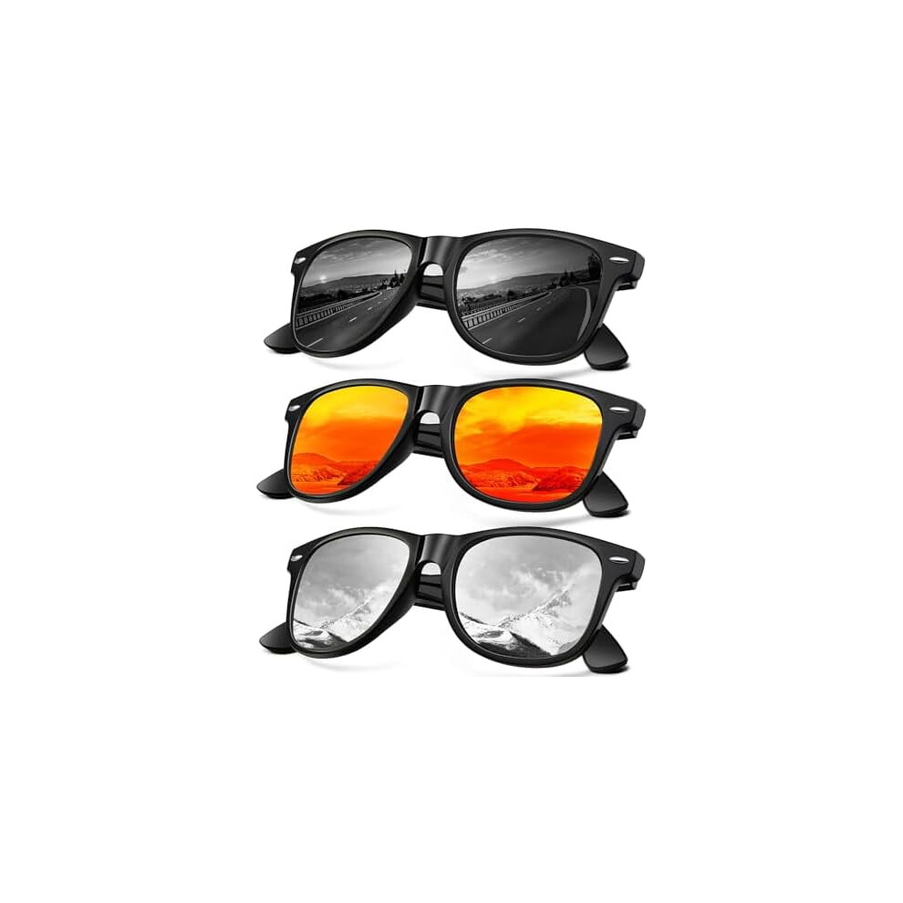 Sunglasses Men Polarized for Mens and Womens Unisex Sun Glasses for Driving UV Protection