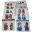 Kit de feltragem com agulha para presépio, conjunto de boneca de lã, 8 peças 3