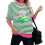 Dames sweatshirt met kerstprint, lange mouwen. 4