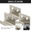 Sold 1 Set Hole Tile Hanger Multi -purpose Wall Tile Bracket Tile Wall Display Hook 2