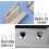 Sold 1 Set Hole Tile Hanger Multi -purpose Wall Tile Bracket Tile Wall Display Hook 4