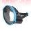 Diving Mask Waterproof Glass with PE Frame Blue 1 Pc 5