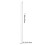 10-Pack Clear Reusable Silicone Straws, Flexible Straws for Drinking, and 3