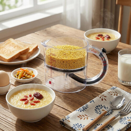 Tasse à mesurer ajustable 4 en 1 Double balance ml oz 1